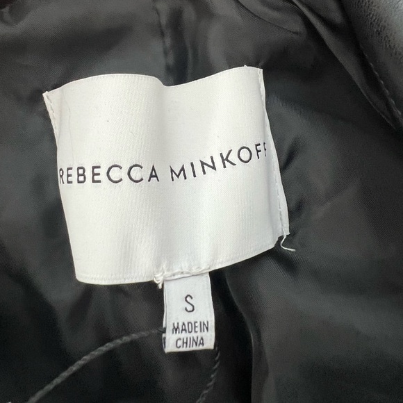 Rebecca Minkoff Black Leather Blazer - Picture 4 of 5